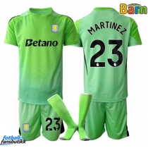 Aston Villa Emiliano Martinez #23 Keeper Bortedraktsett Barn 2025-26 Kortermet (+ Korte bukser)